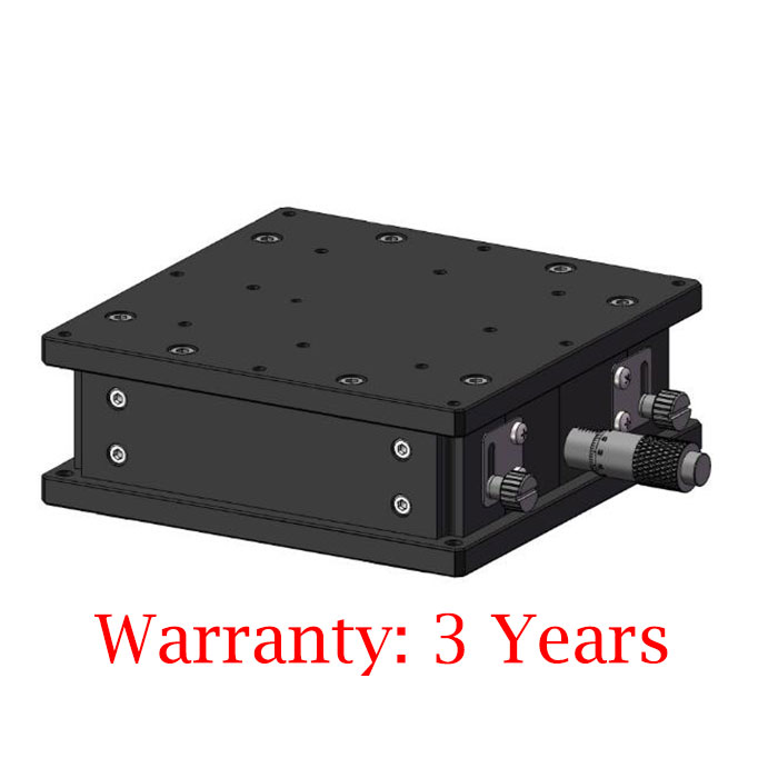 Z-axis R13-125J 125*125 Displacement Lift Stage Manual Linear Stage Bearing Tuning Sliding Table