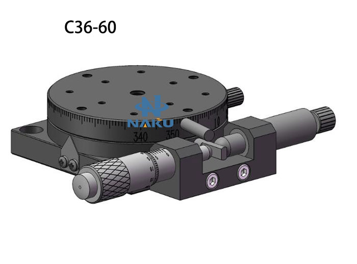 Micrometer Manual Fine Tuning Stage Manual precision rotating platform ...